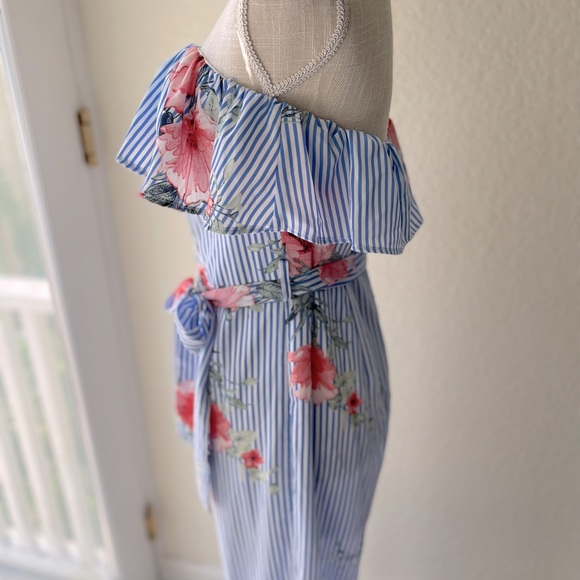 Parvenue Strapless Jumpsuit- Large - Picture 5 of 9